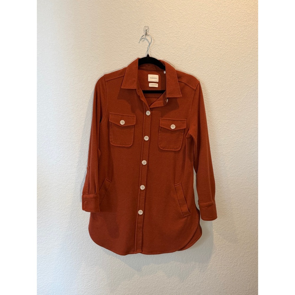 7Diamonds Women‎ Generation Textured Soft Knit Shacket Amber XS